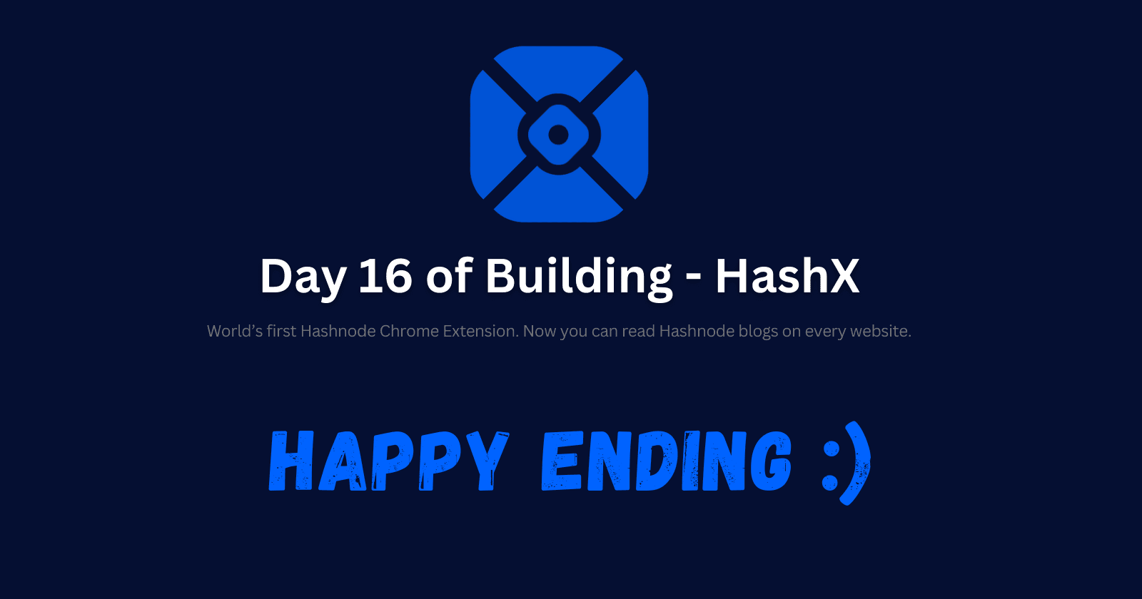 Day 16 - Happy ending :)