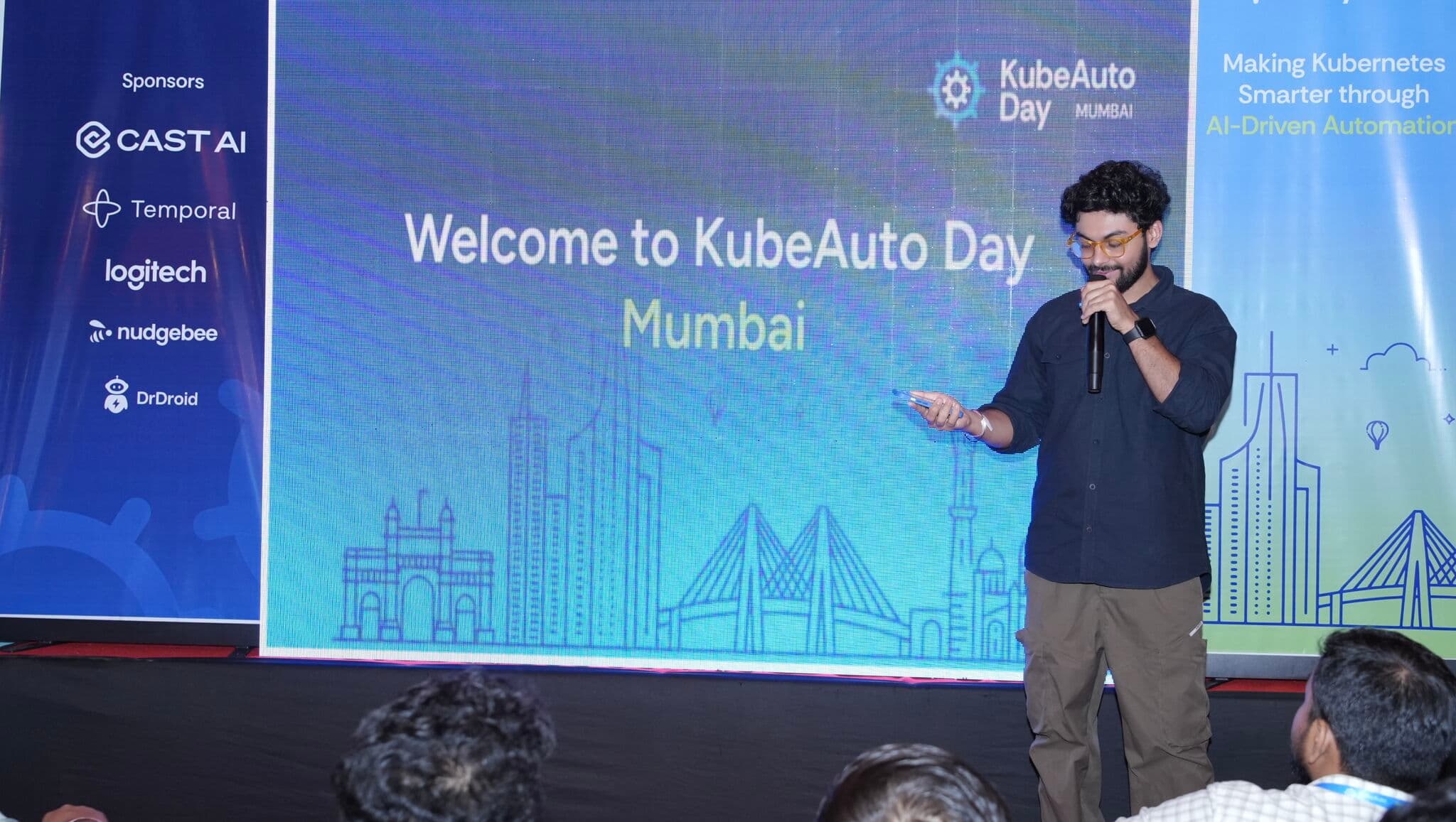 Emcee at KubeAuto Day Mumbai